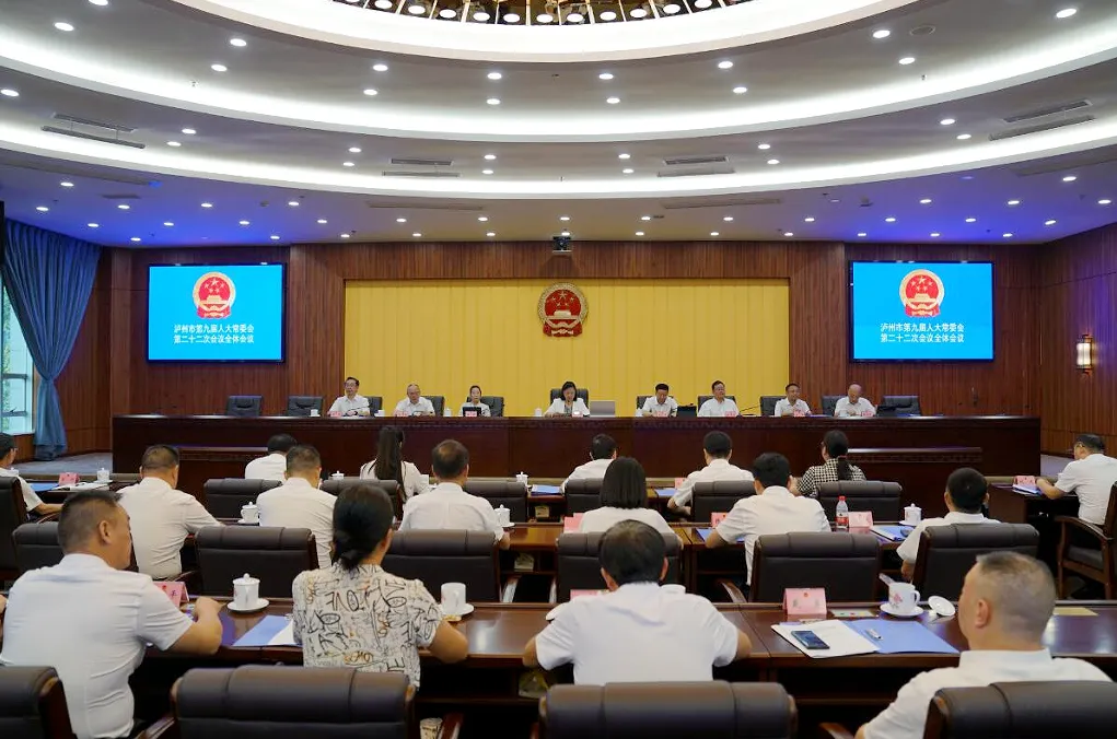 鞠麗主持召開市九屆人大常委會第二十二次會議